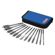 Faithfull Flat Bit Set, 13 Piece