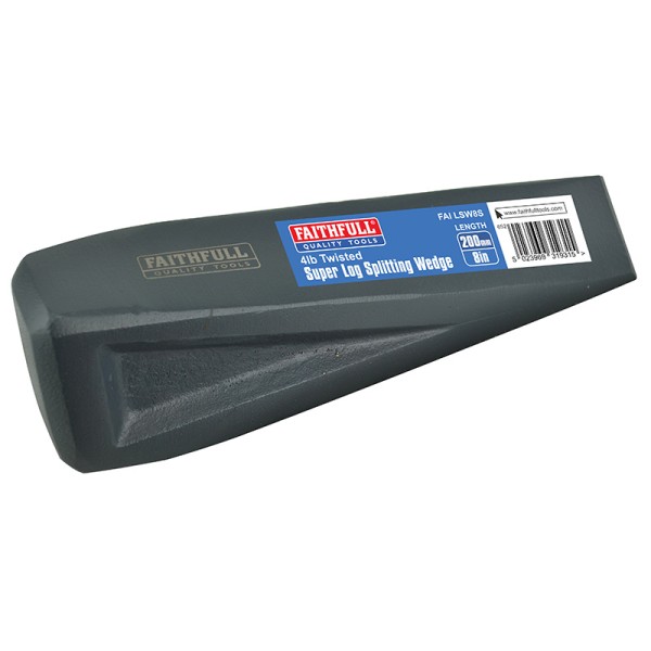 Faithfull Super Log Splitting Wedge 200mm (8in) Faithfull Super Log Splitting Wedge 200mm (8in)