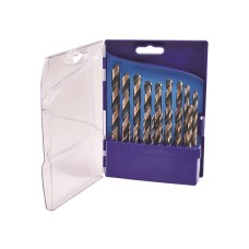 Faithfull Professional HSS Jobber Drill Bit Set, 19 Piece (1 - 10mm)