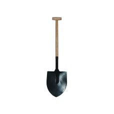 Faithfull Open Socket Round Shovel No.2 T-Handle