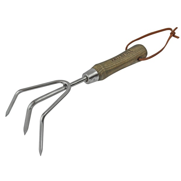 Faithfull Prestige Stainless Steel Hand Cultivator Ash Handle Faithfull Prestige Stainless Steel Hand Cultivator Ash Handle