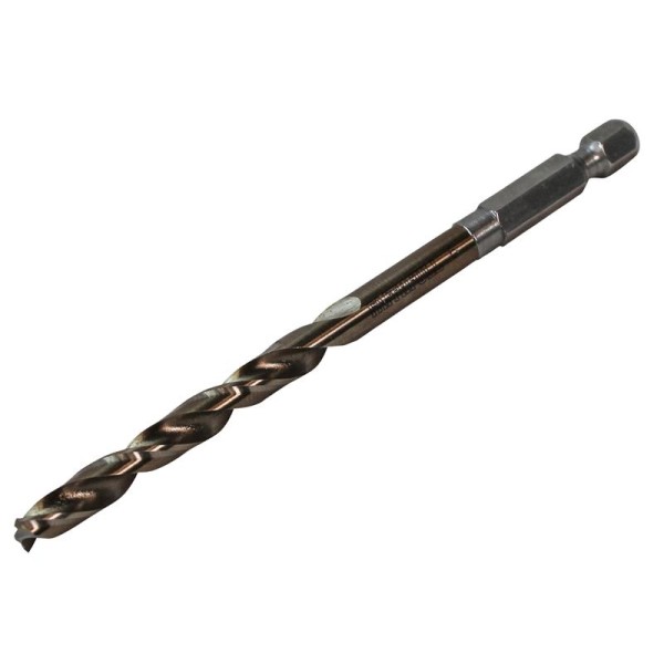 Faithfull HSSE M35 Cobalt Quick-Change Impact Drill Bit 3.0mm OL:77mm WL:33mm Faithfull HSSE M35 Cobalt Quick-Change Impact Drill Bit 3.0mm OL:77mm WL:33mm