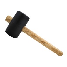 Faithfull FSC Black Rubber Mallet 28oz