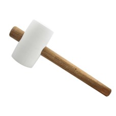 Faithfull FSC White Rubber Mallet 28oz