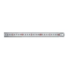 Faithfull Matt Silver Measuring Rule 300mm
