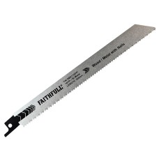 Faithfull S1122HF Bi-Metal Sabre Saw Blade Demolition 200mm 10 TPI (Pack 5)
