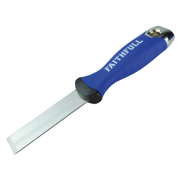 Faithfull Soft Grip Stripping Knife 25mm Faithfull Soft Grip Stripping Knife 25mm
