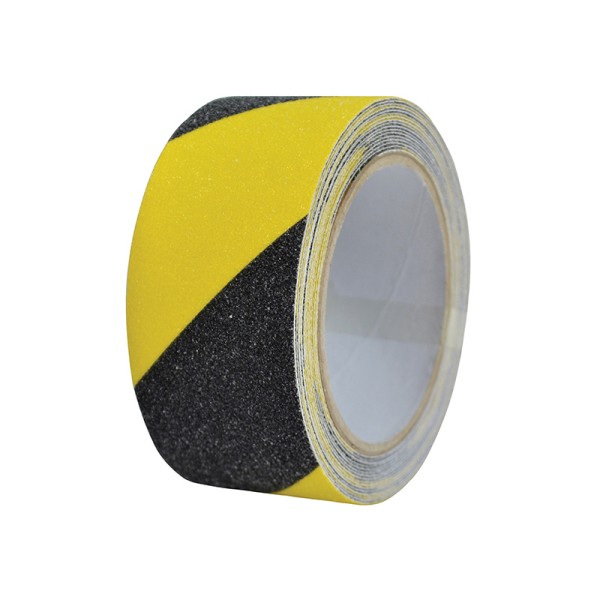 Faithfull Anti-Slip Tape 50mm x 5m Black & Yellow Hazard Faithfull Anti-Slip Tape 50mm x 5m Black & Yellow Hazard