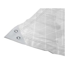 Faithfull Tough-Tarp Tarpaulin White 8 x 5m