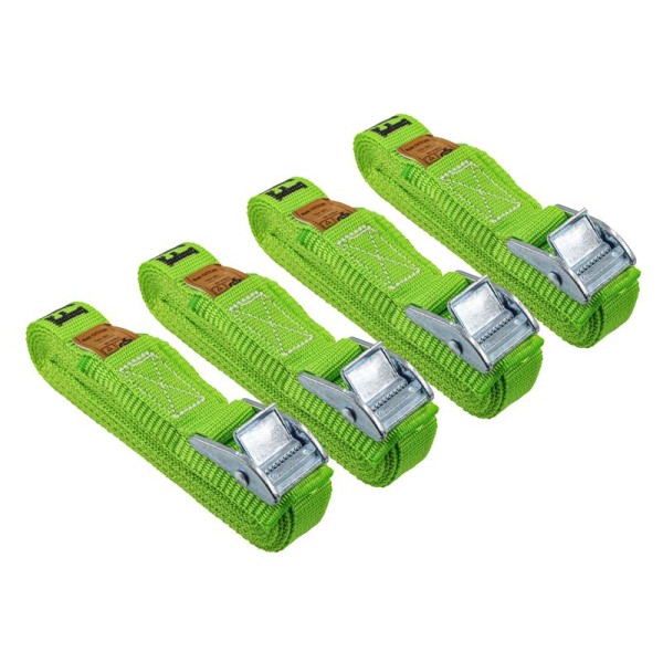 Faithfull Cam Buckle Tie-Downs 5m x 25mm, 4 Piece Faithfull Cam Buckle Tie-Downs 5m x 25mm, 4 Piece