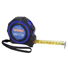 Faithfull Trade Tape Measure 10m/33ft (Width 25mm)