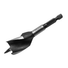 Faithfull Tri-Point Speed Auger Bit 25mm Stubby