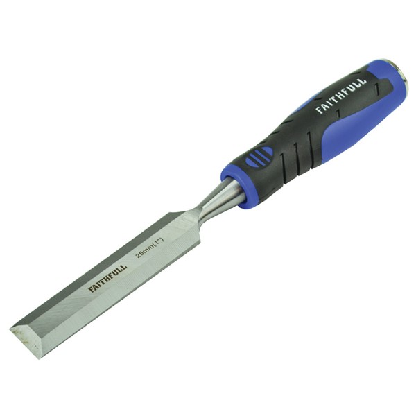 Faithfull Soft Grip Bevel Edge Chisel 25mm (1in) Faithfull Soft Grip Bevel Edge Chisel 25mm (1in)