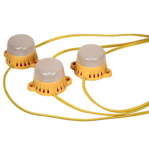 Faithfull Power Plus Festoon Lights 10 LED Bulbs 110V 22m Faithfull Power Plus Festoon Lights 10 LED Bulbs 110V 22m