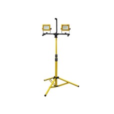 Faithfull Power Plus LED Twin Tripod Site Light 70W 240V