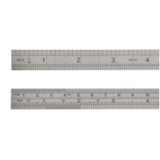 Fisco 712S Stainless Steel Rule 300mm / 12in Fisco 712S Stainless Steel Rule 300mm / 12in