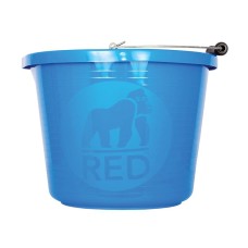 Red Gorilla Premium Bucket 14 litre (3 gallon) - Blue Red Gorilla Premium Bucket 14 litre (3 gallon) - Blue