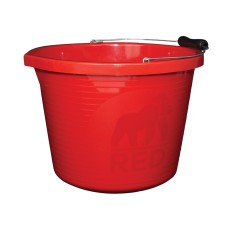 Red Gorilla Premium Bucket 14 litre (3 gallon) - Red Red Gorilla Premium Bucket 14 litre (3 gallon) - Red