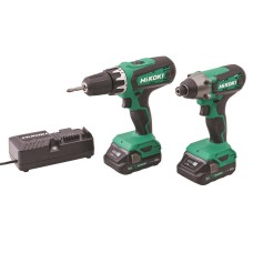 HiKOKI KC18DFXJAZ Twin Pack 18V 2 x 2.0Ah Li-ion
