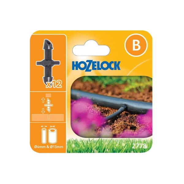 Hozelock 2778 Straight Connector 4mm (Pack 12) Hozelock 2778 Straight Connector 4mm (Pack 12)