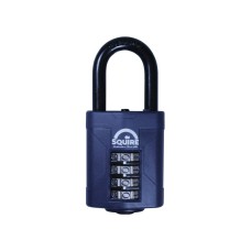Squire CP50/1.5 Combination Padlock 4-Wheel 50mm Long Shackle 38mm
