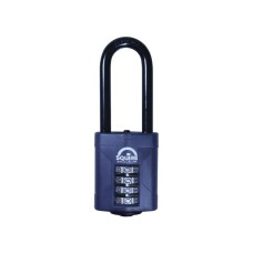 Squire CP50/2.5 Combination Padlock 4-Wheel 50mm Extra Long Shackle 63.5mm