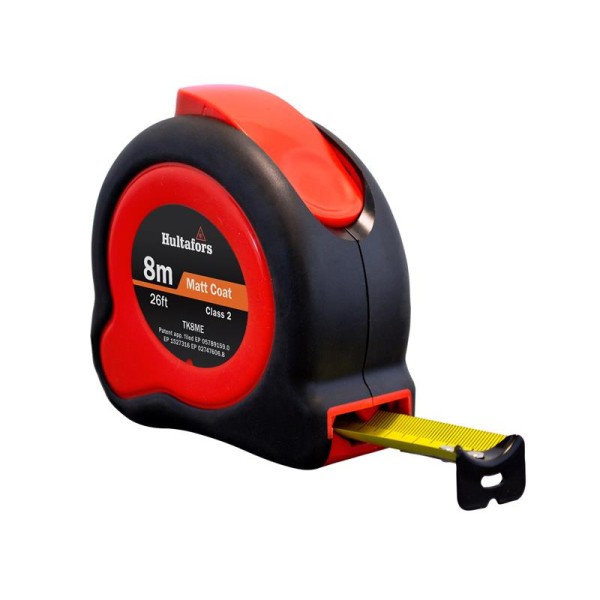 Hultafors TKC8ME Tuf-Lok Pocket Tape 8m/26ft (Width 25mm) Hultafors TKC8ME Tuf-Lok Pocket Tape 8m/26ft (Width 25mm)