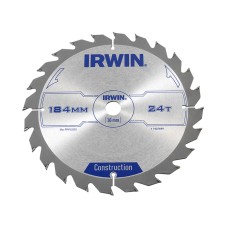 IRWIN® Construction Circular Saw Blade 184 x 16mm x 24T ATB
