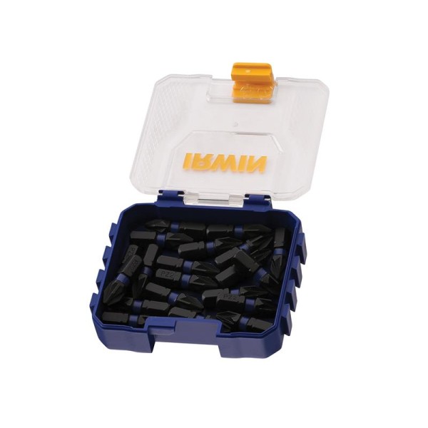 IRWIN® Impact Pro Performance Screwdriver Bits PZ2 25mm (Pack 20) IRWIN® Impact Pro Performance Screwdriver Bits PZ2 25mm (Pack 20)