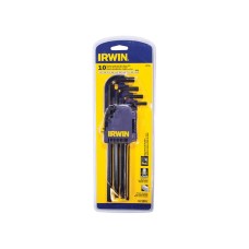IRWIN® T10756 Long Arm Hex Key Set, 10 Piece (1.5-10mm) IRWIN® T10756 Long Arm Hex Key Set, 10 Piece (1.5-10mm)