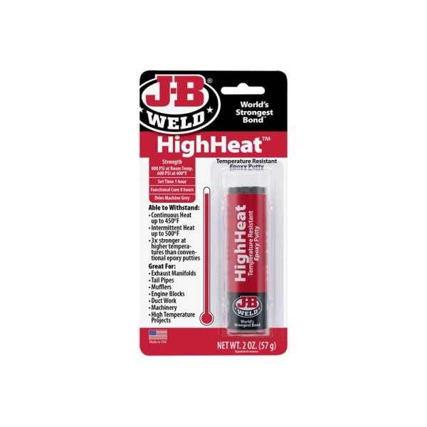 J-B Weld HighHeat™ Epoxy Putty 57g J-B Weld HighHeat™ Epoxy Putty 57g