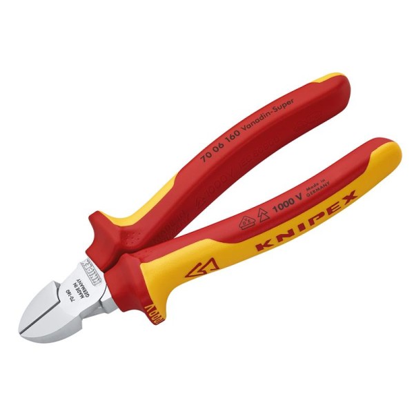 Knipex VDE Diagonal Cutter 160mm Knipex VDE Diagonal Cutter 160mm