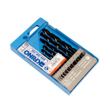 Krino Rolled HSS Twist Drill Bit Set, 10 Piece