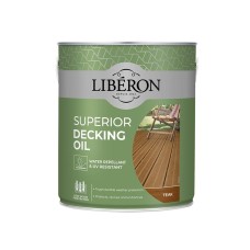 Liberon Superior Decking Oil Teak 2.5 litre