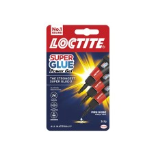 Loctite Super Glue-3 Power Gel, Tube 3 x 1g