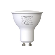 Link2Home Wi-Fi LED GU10 Dimmable Bulb, White + RGB 345 lm 5W Link2Home Wi-Fi LED GU10 Dimmable Bulb, White + RGB 345 lm 5W