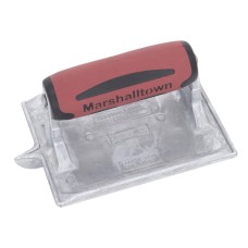 Marshalltown M835D Heavy-Duty Zinc Groover Trowel DuraSoft® Handle 6 x 4.1/2in