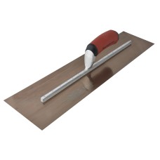 Marshalltown MXS205GD Golden Stainless Steel Finishing Trowel DuraSoft® 20 x 5in