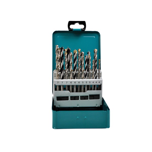 Makita D-47173 Mixed Drill Bit Set 18 Piece Makita D-47173 Mixed Drill Bit Set 18 Piece