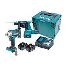 Makita DLX2372TJ Twin Pack 18V 2 x 5.0Ah Li-ion