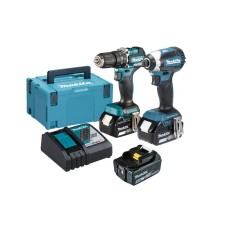 Makita DLX2460T3J Brushless Twin Pack 18V 3 x 5.0Ah Li-ion