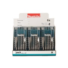Makita E-15746-12 SDS Plus TCT Drill Bit Set Counter Display (12 Sets)