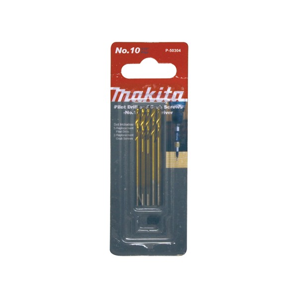 Makita 4-Way Driver Pilot Drill No.10 (5) Makita 4-Way Driver Pilot Drill No.10 (5)