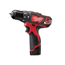 Milwaukee Power Tools M12 BPD-202C Cordless Combi Drill 12V 2 x 2.0Ah Li-ion