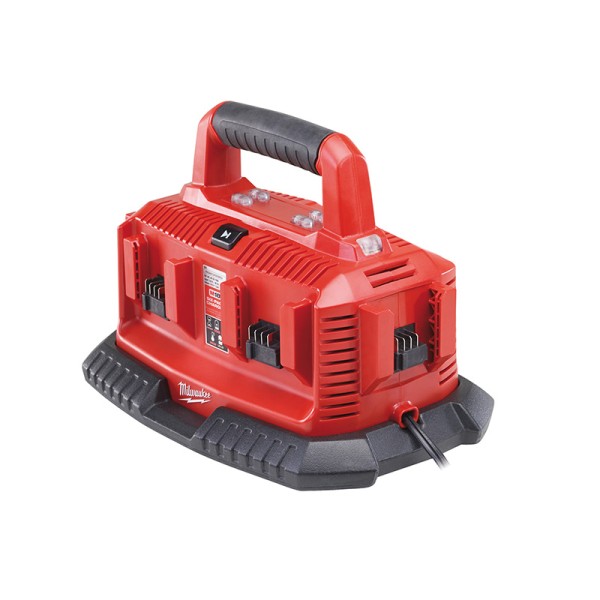 Milwaukee Power Tools M14 - M18 Multibay Multi Voltage Charger for 14-18V Li-ion 240V Milwaukee Power Tools M14 - M18 Multibay Multi Voltage Charger for 14-18V Li-ion 240V