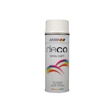 MOTIP® Deco Spray Paint High Gloss RAL 9016 Brilliant White 400ml