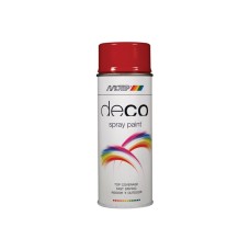 MOTIP® Deco Spray Paint High Gloss RAL 3000 Flame Red 400ml