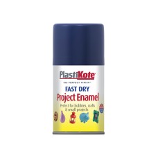 PlastiKote Fast Dry Enamel Aerosol Night Blue 100ml