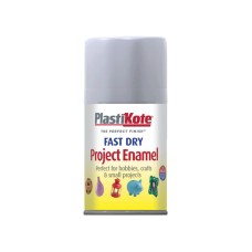 PlastiKote Fast Dry Enamel Aerosol Aluminium 100ml