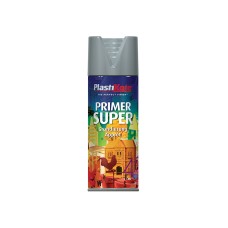 PlastiKote Super Spray Primer Grey 400ml